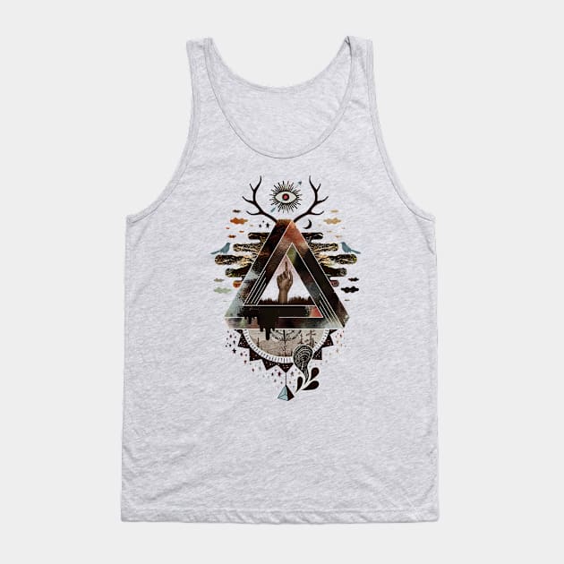 All Impossible Eye Tank Top by chaos_magic